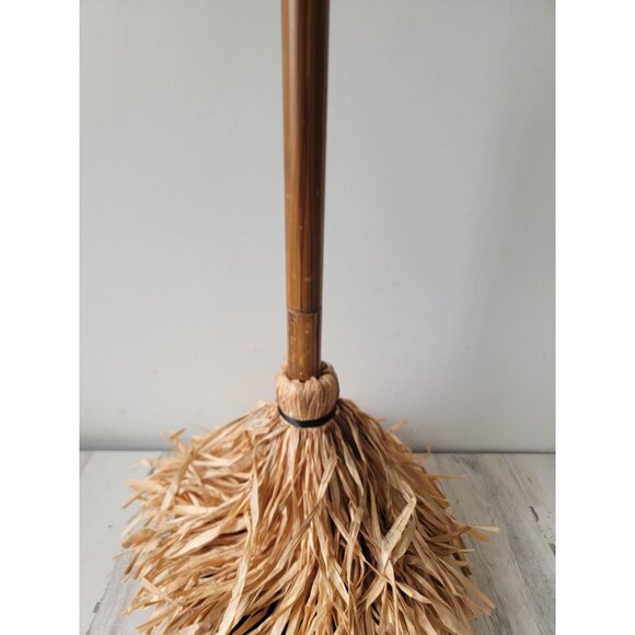 Vintage AS IS witch broom animated prop home decor scary - Picture 9 of 11